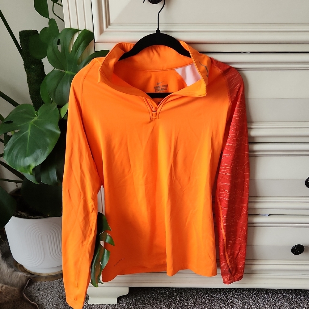 Nike Pro Combat Blaze Orange